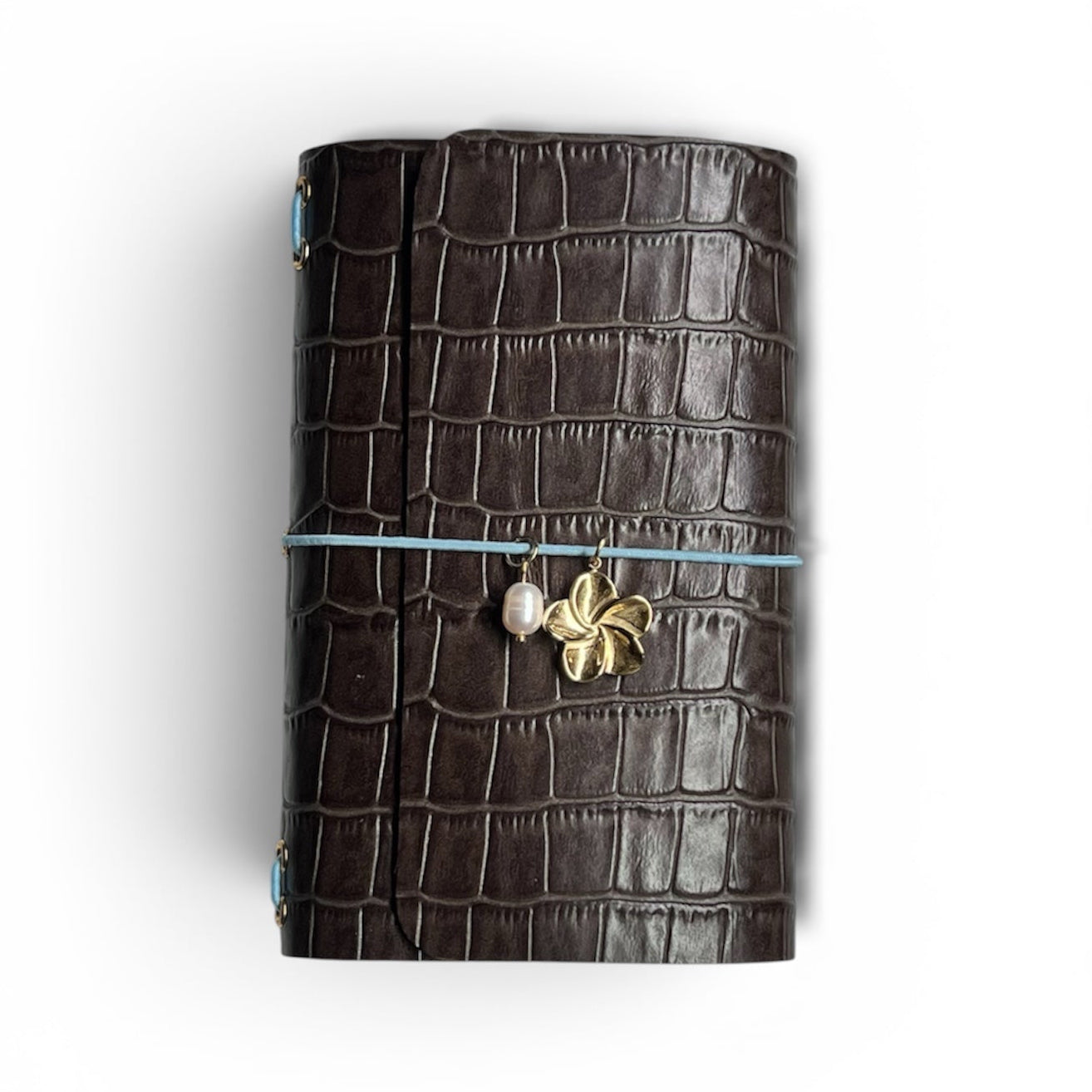 Brown Croc Floral